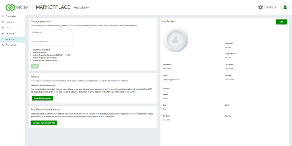 Managing Your Account in Marketplace | Knowledge Hub | NCR VOYIX 